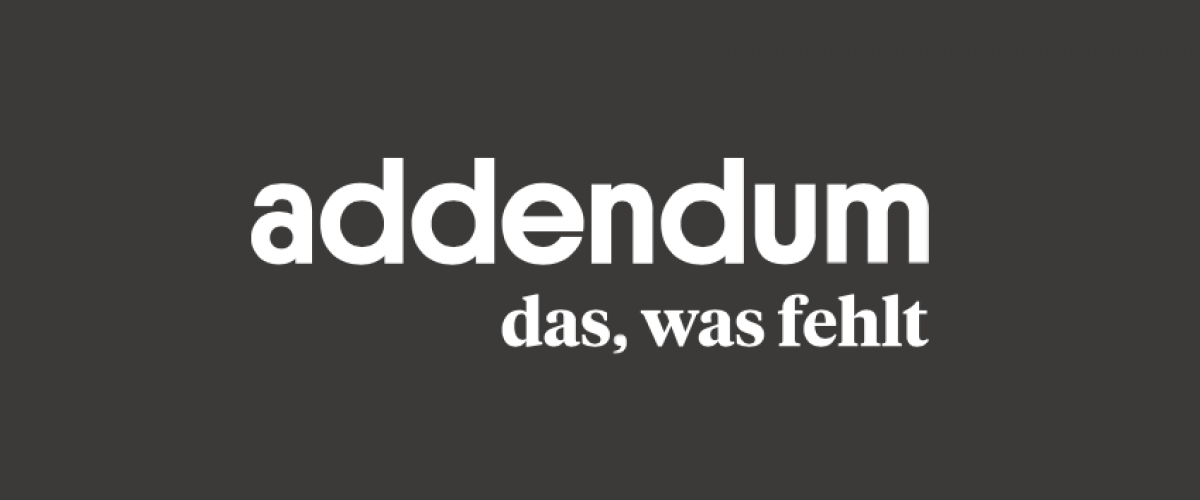 Addendum stellt seinen Content zur Verfügung