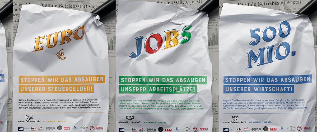 Branchen-Kampagne für Besteuerung der "Digital Giants" gestartet