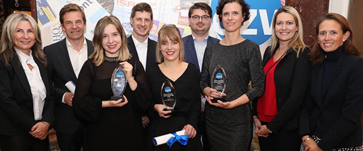 ©ÖZV/K. Schiffl Fünf Sieger beim Österreichischen Zeitschriftenpreis 2018