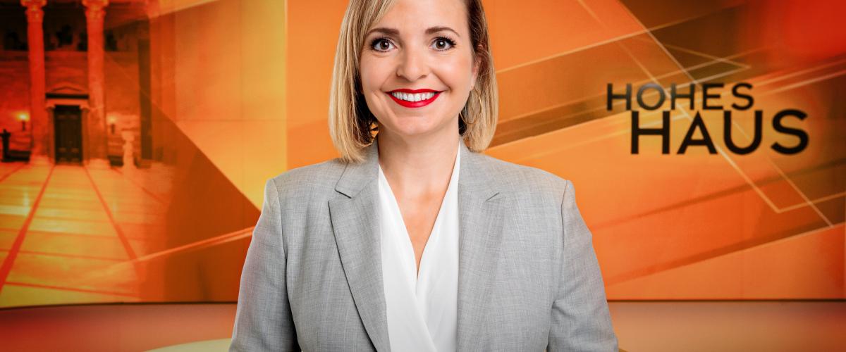Rebekka Salzer übernimmt die Moderation des ORF-Magazins "Hohes Haus"