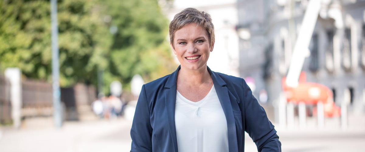 Christopher Glanzl/Puls4 Corinna Milborn wird Autorin der Wochenzeitung „Die Zeit“ in Österreich