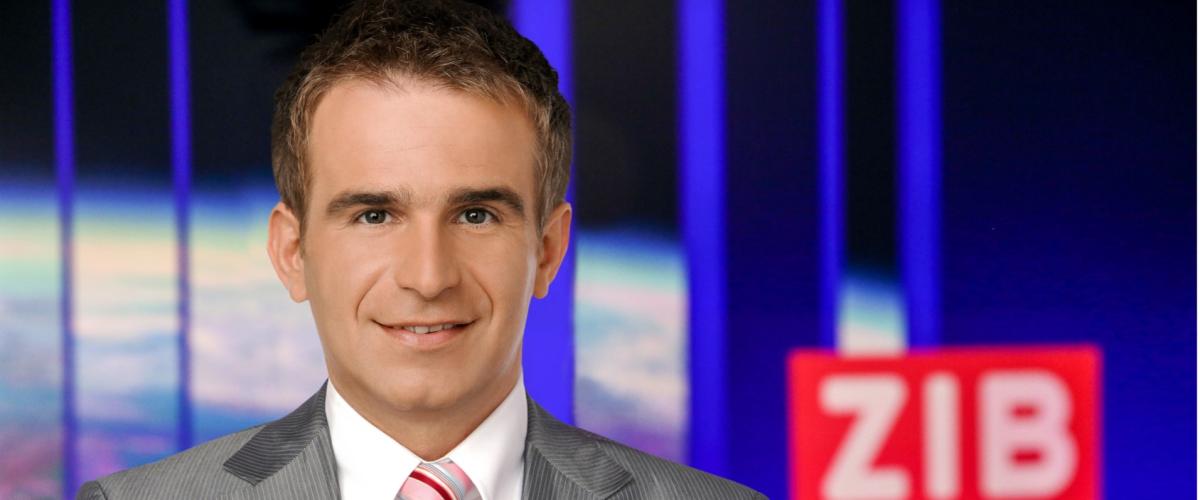 08.08.2022 / ORF/Günther Pichlkostner Peter Teubenbacher moderiert ZiB 1