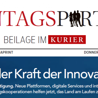 Neue KURIER-Beilage "Montagsporträt"