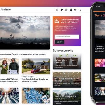 Relaunch für Online-Magazin "Tech & Nature" von Trending Topics