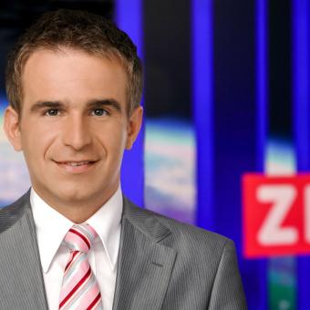 Peter Teubenbacher moderiert ZiB 1 