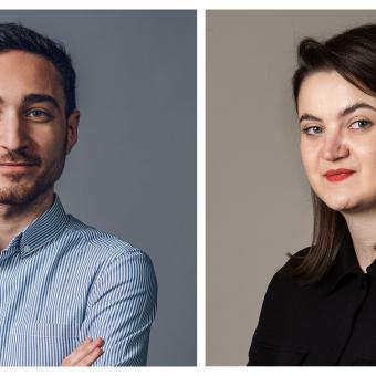 Luca Gatscher und Sarah Weishäupl