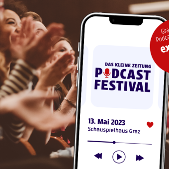 Kleine Zeitung macht Podcast-Festival