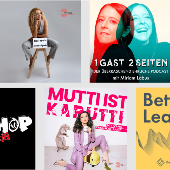 von links nach rechts: Sittika Tonguc, Marlena König, Armin Nadjafkhani, David Kizito Winter, Ivana Cucujkic-Panic, Anita Zielina