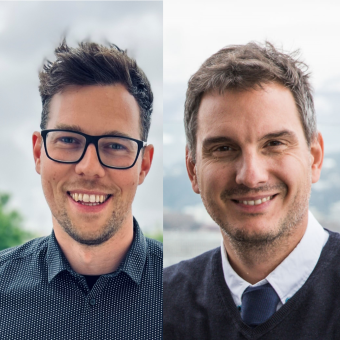Aaron Hänel und Niksa Gopcevic sind neue Führungskräfte des Kommunal-Verlags