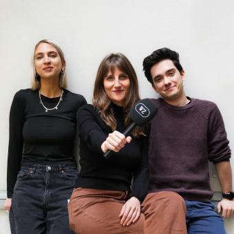 Sandra Vučić, Valentine Engel und Simon Plank