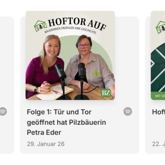 "Hoftor Auf": Neuer Podcast der "BauernZeitung"