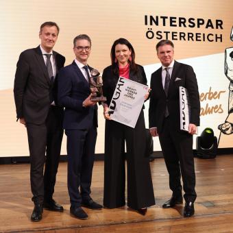 Interspar Österreich ist Printwerber des Jahres 2025
