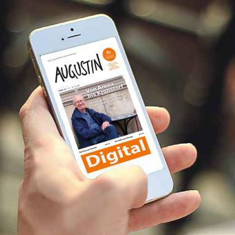 "Augustin": Straßenzeitung ab 15. Oktober mit Onlineausgabe